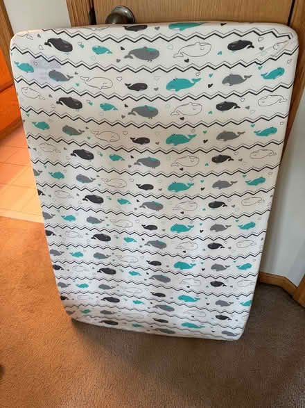 Photo of free Pack-n-Play mattress with sheet (West Bloomington) #1
