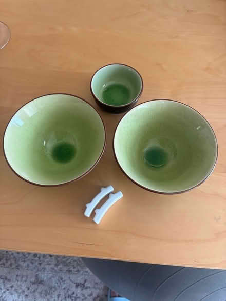 Photo of free Ceramic bowls and chopstick holders (Thatcham RG19) #2