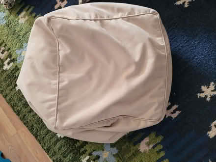Photo of free Beige Cube bean bag (South End MK42) #1