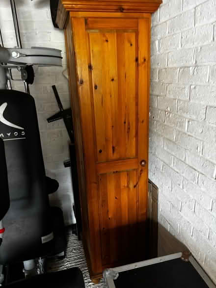 Photo of free Pine wardrobe storage cupboard (Horsham RH12) #1