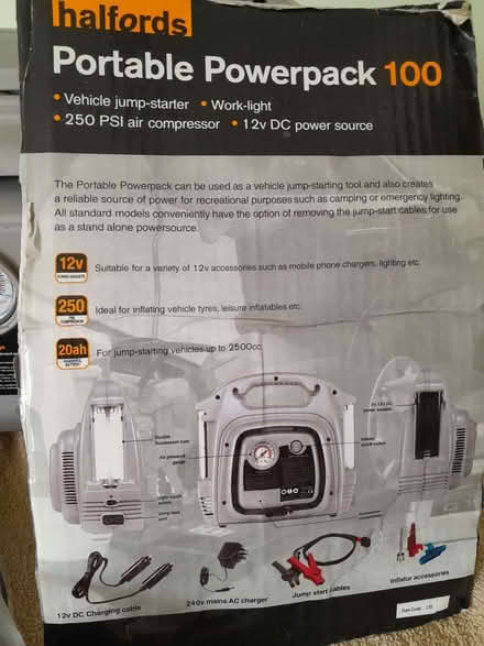 Photo of free Portable Power Pack (The Grange Estate SG6) #2