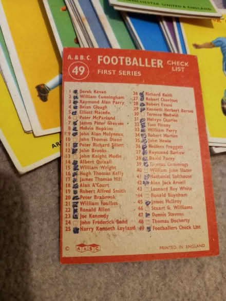 Photo of free Football cards (Irlam M44) #2