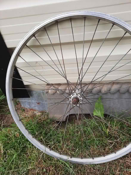 Photo of free 3 Aluminum Bicycle Wheels (Shanagarry County Cork) #2