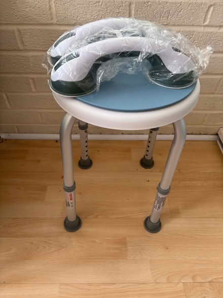 Photo of free Shower stool and two suction rails (DY8 Wordsley) #1
