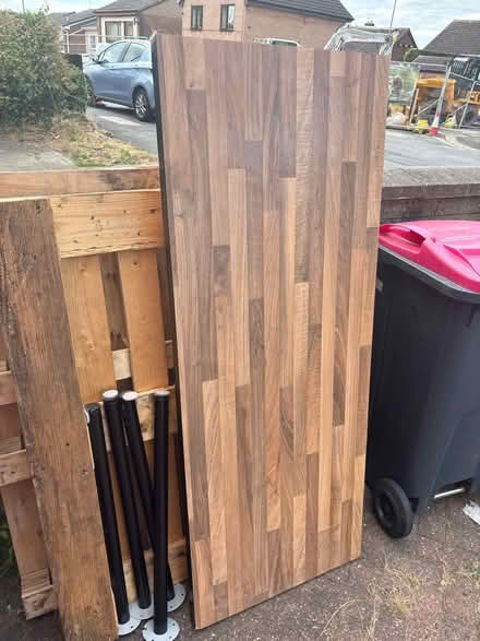 Photo of free Worktop And Legs (Kimberworth S61) #1