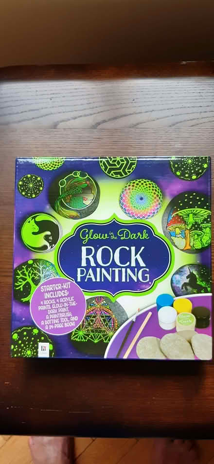 Photo of free Glow in the Dark Rock Painting kit (Haywards Heath RH16) #1