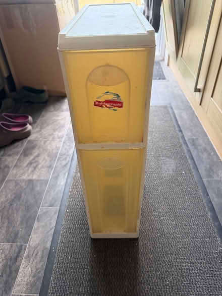 Photo of free Narrow plastic storage (Shirley, Croydon CR0) #1