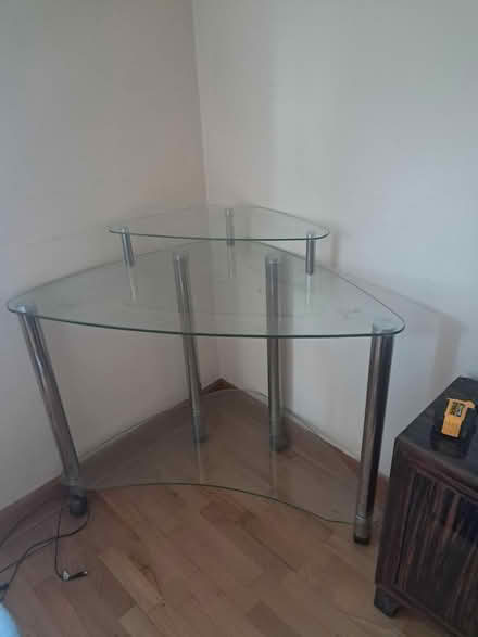 Photo of free Glass corner unit for computer (Dublin south city) #3