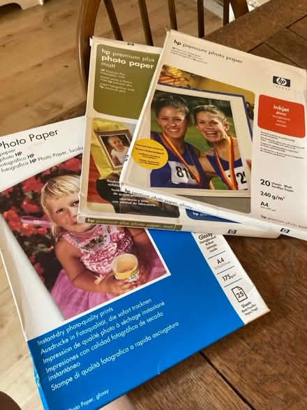 Photo of free A4 photo paper (Wooburn Green, HP10) #1