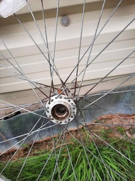 Photo of free 3 Aluminum Bicycle Wheels (Shanagarry County Cork) #4
