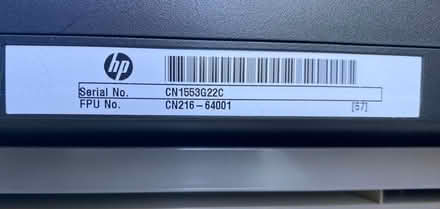 Photo of free HP Printer/Scanner/Copier & stand (Near Greer park, Palo alto) #3