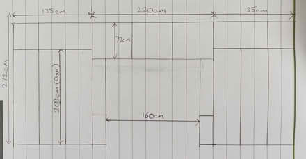 Photo of free Wooden fitted wardrobe dismantled (Sheffield S7 Millhouses) #2
