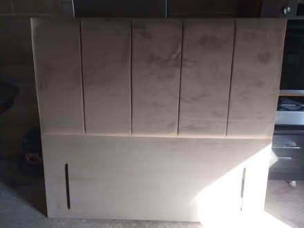 Photo of free Beige king size headboard. (Galmpton TQ5) #1