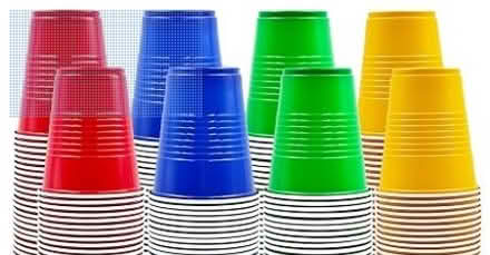 Photo of 12oz color plastic cups (Central Park) #1