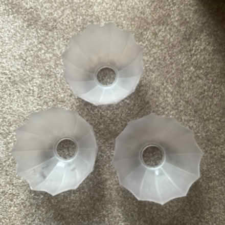Photo of free Opaque glass lampshades x 3 (Strood ME2) #3