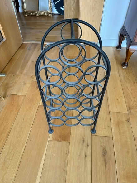 Photo of free Metal wine rack (Milltown, Dublin 6.) #3