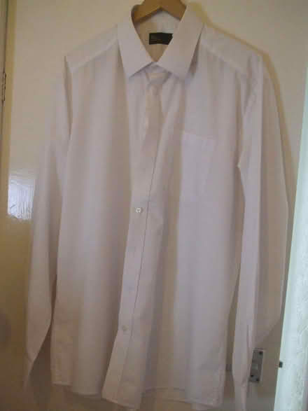 Photo of free M&S white shirts size 46/18 (Stretford M32) #1
