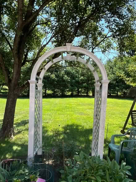 Photo of free PVC Garden Arbor (West Windsor New Jersey) #2