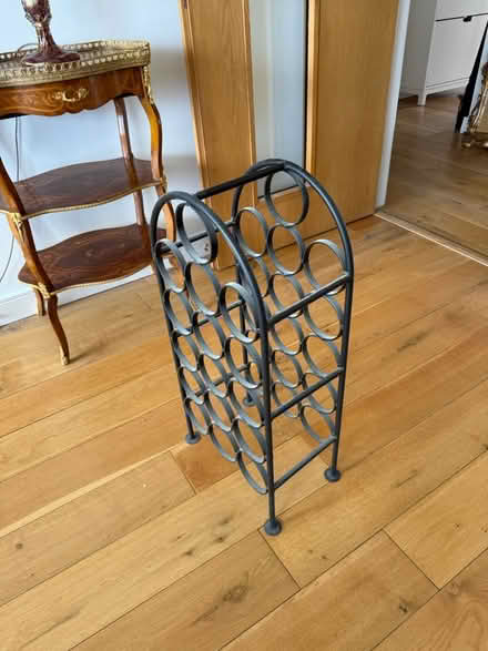 Photo of free Metal wine rack (Milltown, Dublin 6.) #1