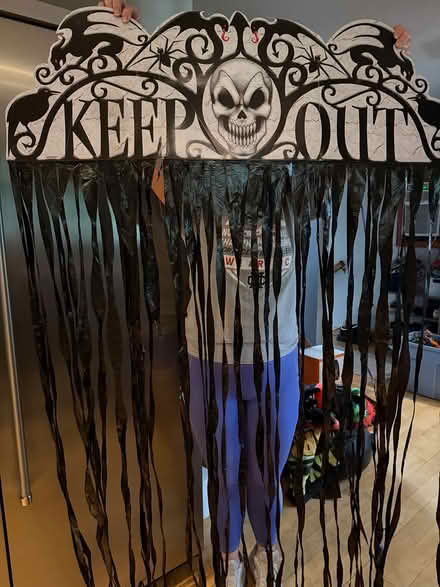 Photo of free Hanging sign for Halloween (Downers Grove) #1