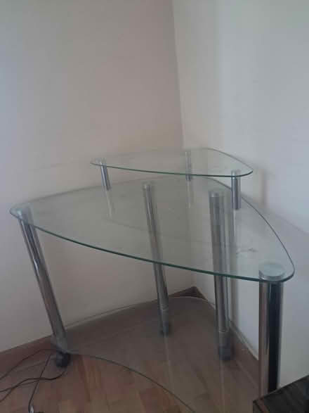 Photo of free Glass corner unit for computer (Dublin south city) #2