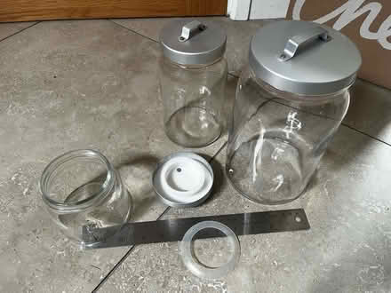 Photo of free Glass storage jars (CB1 Coldham’s Lane) #2