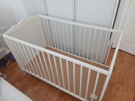Photo of free Baby cot (Blackrock Dublin) #2