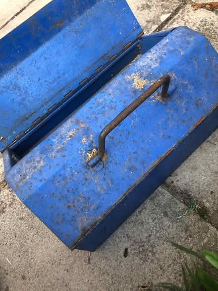 Photo of free Lovely old metal toolbox (Bournemouth BH9) #2