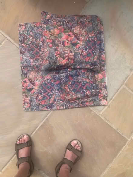 Photo of free Curtains and cushion covers (Wheathampstead AL4) #3