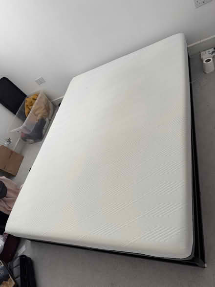 Photo of free Double bed frame and mattress (Berryfields HP18) #2