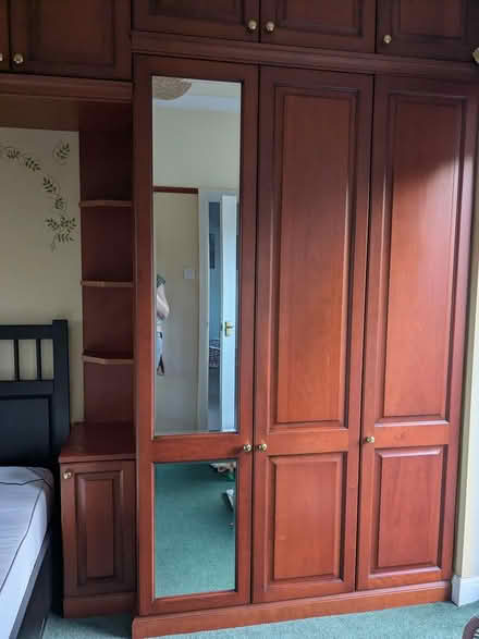 Photo of free Wooden fitted wardrobe dismantled (Sheffield S7 Millhouses) #4