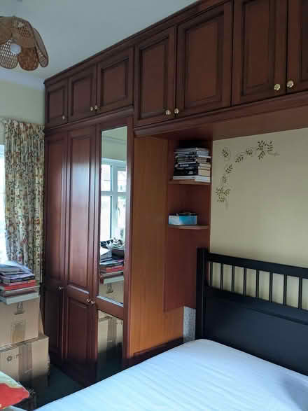 Photo of free Wooden fitted wardrobe dismantled (Sheffield S7 Millhouses) #3