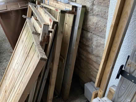 Photo of free Wood from dismantled bin store (Stannington S6) #1