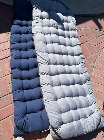 Photo of free 2 camping cot cushions (Bascom/Union Campbell) #1
