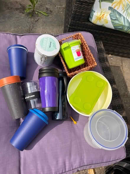 Photo of free Selection of travel coffee cups etc (UpperHale GU9) #1