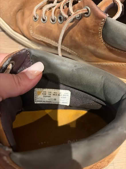 Photo of free Timberland men’s work shoe size 10 (N7 - Barnsbury) #4