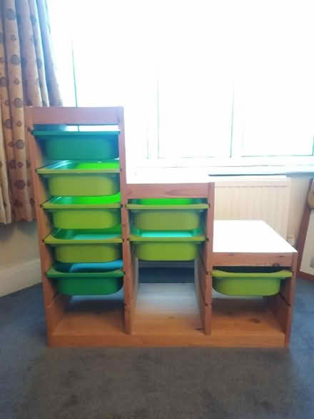 Photo of free Solid wooden shelving (Wood Green N22) #1