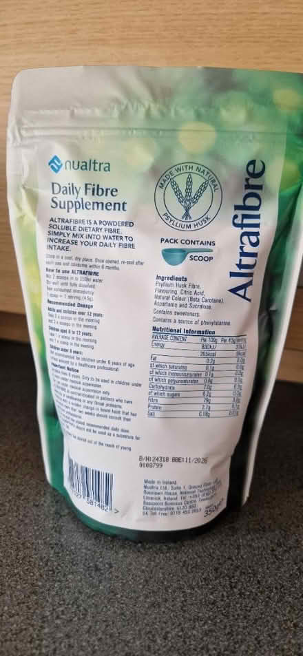 Photo of free Fibre supplement (Palmer Avenue DA12) #1