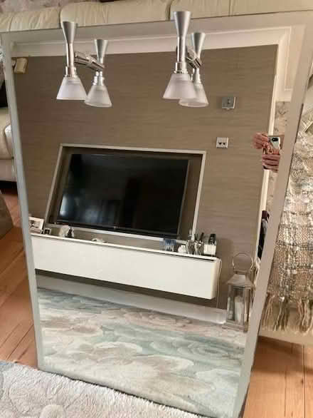 Photo of free Bathroom mirror with lights (Locking Stumps WA3) #1