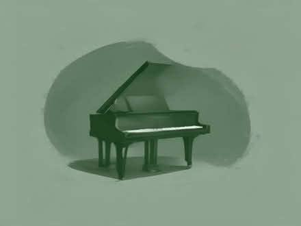 Photo of Music artists piano n guitar piano table (Belmont HA7) #1
