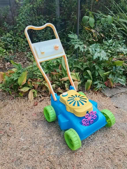 Photo of free Toy lawn mower/bubble machine (North Ascot SL5) #1