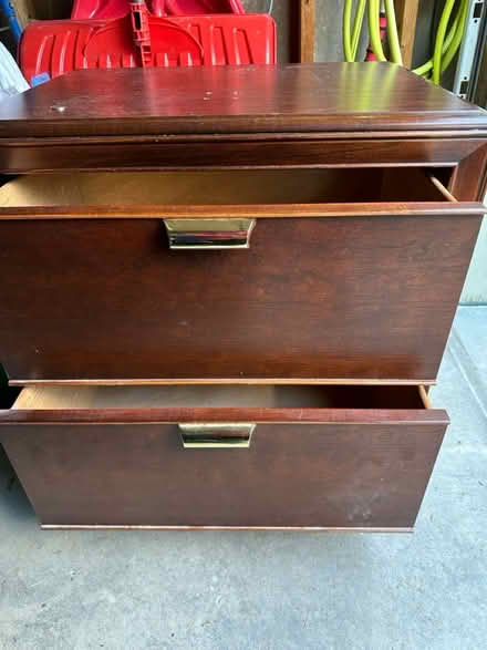 Photo of free Two drawer dresser (Newmarket, ON) #2