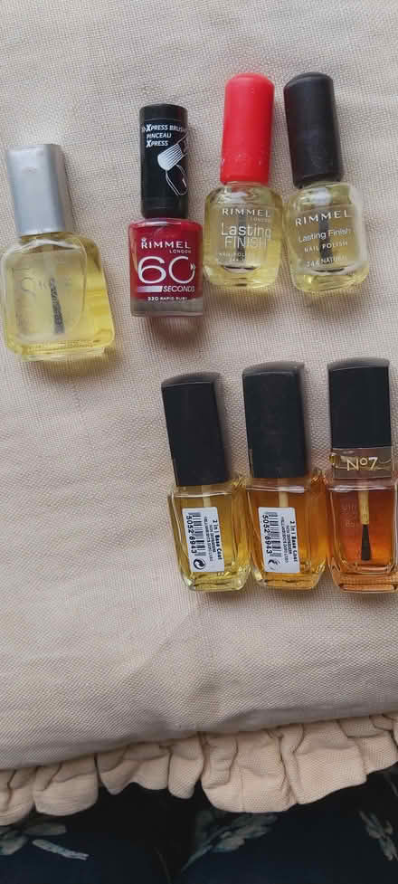 Photo of free Various nail varnishes (Ramsden Heath CM11) #1
