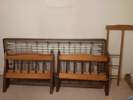 Photo of free Single bed frame x2 (Forest Fields NG7) #1