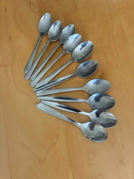 Photo of free Stainless steel teaspoons (Thatcham RG19) #1