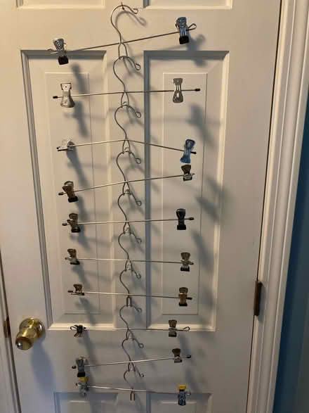 Photo of free Stacking clothes hangers (Bedford MA near town center) #1
