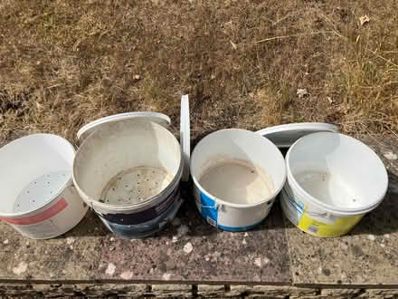 Photo of free Large paint tubs - empty (Ashchurch GL20) #3