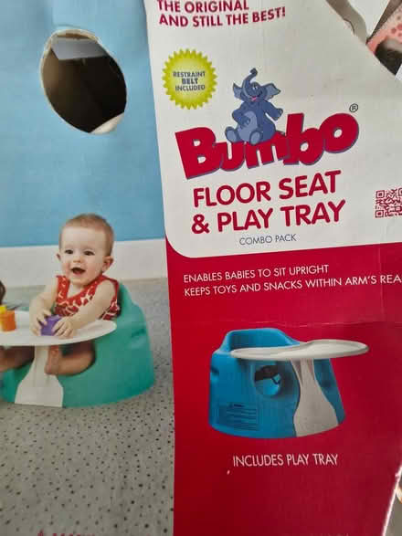 Photo of free Bumbo Floor Seat & Play Tray (Bray) #1