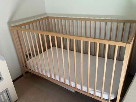 Photo of free Wooden cot (Warrandyte) #1