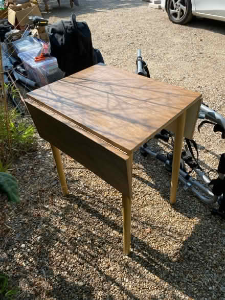 Photo of free Small folding table (SN8 Marlborough) #1